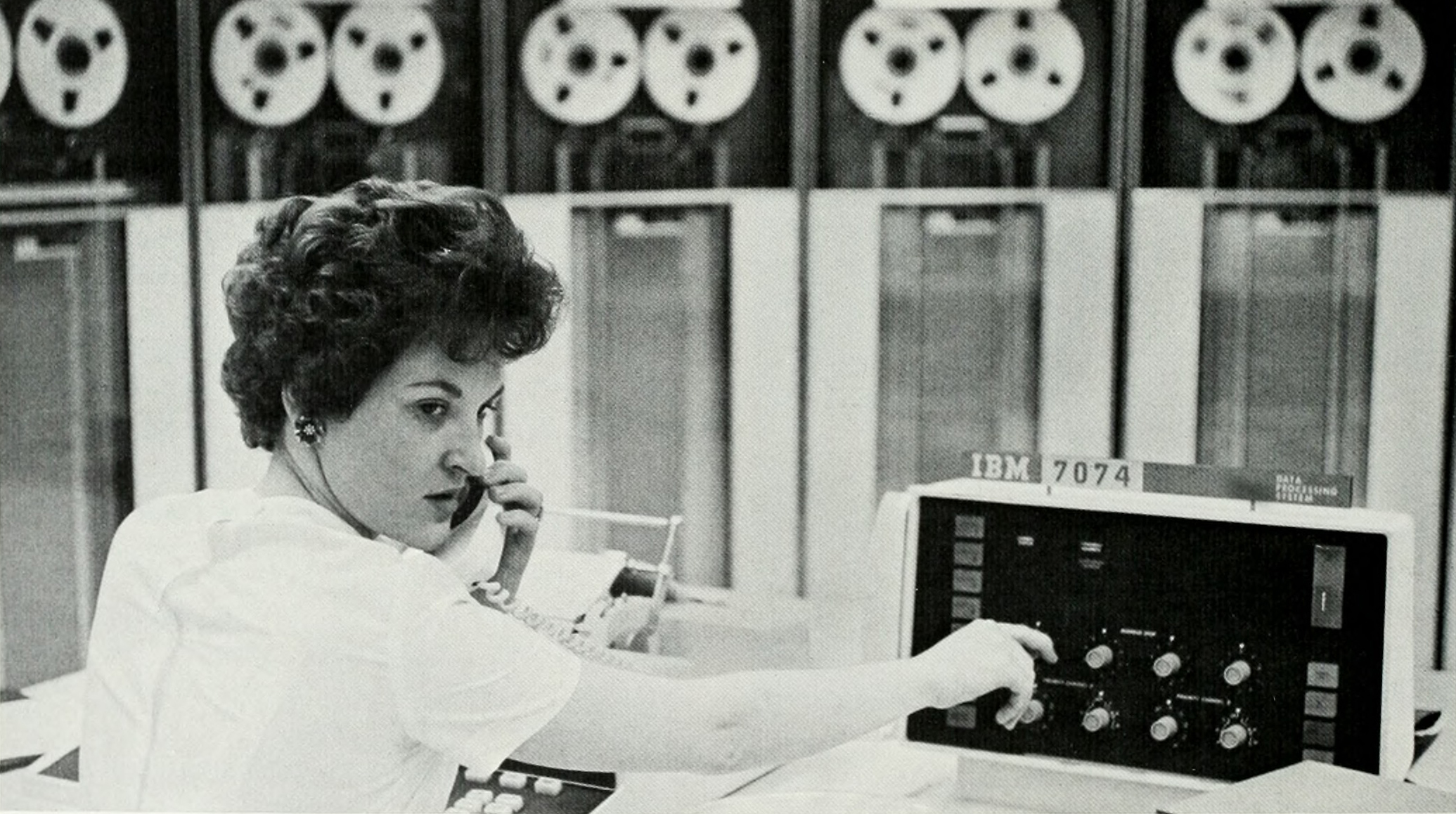 A woman making a phone call