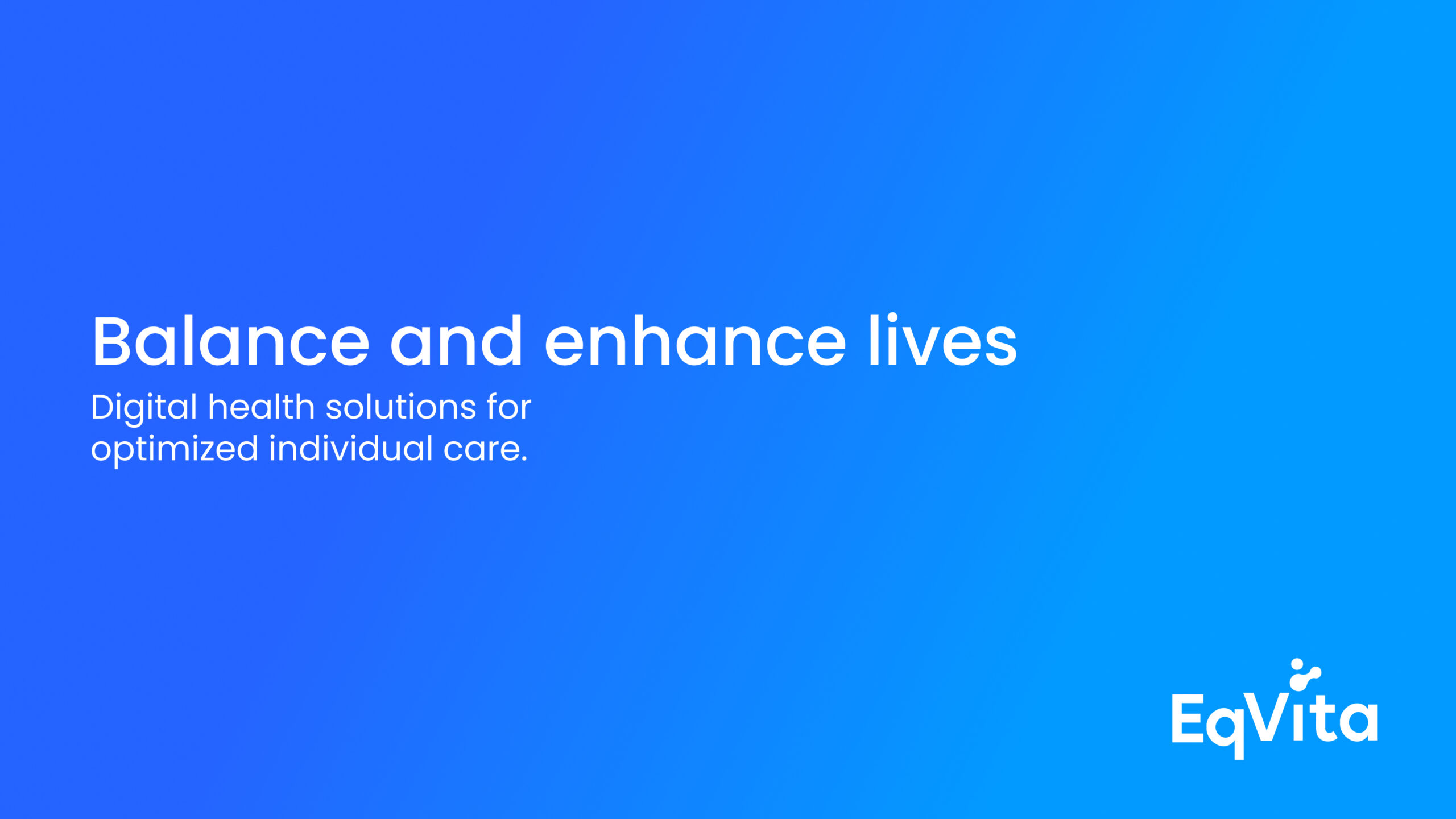 eqvita medtech website design basel